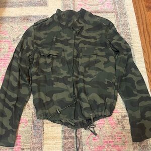 Rails Green Camouflage Jacket